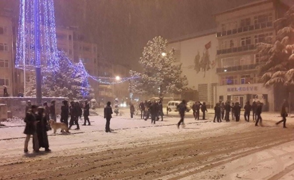 MOBESE Bu Defa Kartopu Savaşını Kaydetti