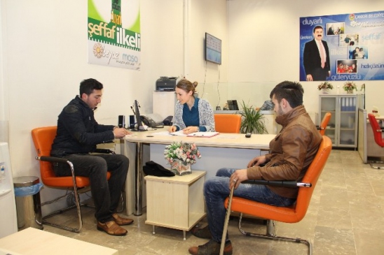 Çankırı Belediyesi 2014'te 9 Bin 583 Başvuru Yapıldı