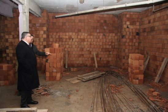 Kırklareli Belediye Başkanı Kesimoğlu Kent Kültür Merkezi İnşaatı Çalışmalarını Yerinde İnceledi