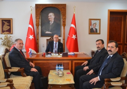 Bakan Danışmanı Erdin'den Vali Can'a Ziyaret