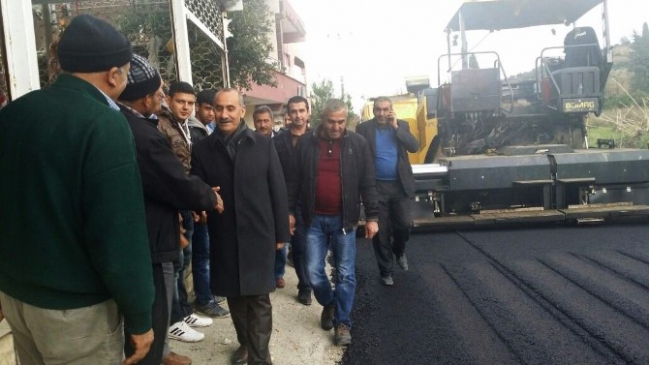 Başkan Culha Asfalt Çalışmalarını İnceledi