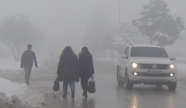 Bolu Merkezinde Göz Gözü Görmedi
