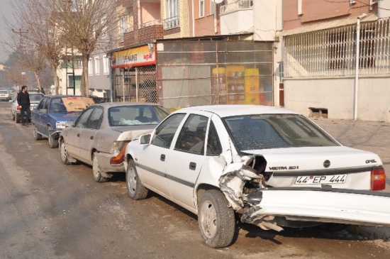 Elbistan'da Zincirleme Kaza