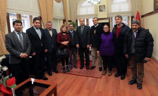 Yurtayder'den Vali Çomaktekin'e Ziyaret