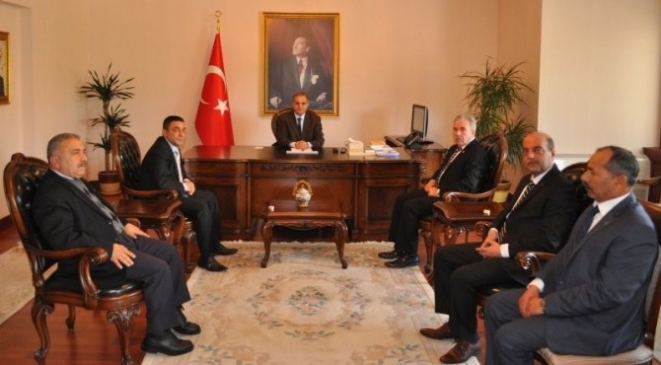 MHP'den Vali Tapsız'a Ziyaret