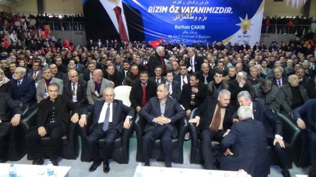 İçişleri Bakanı Efkan Ala AK Parti Erzincan 5. Olağan İl Kongresi'nde
