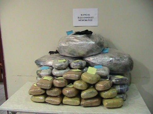 Sivas'ta Uyuşturucu Operasyonu