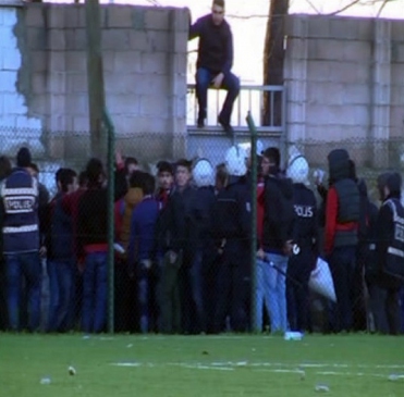 Denizli'de Amatör Maçta Kavga