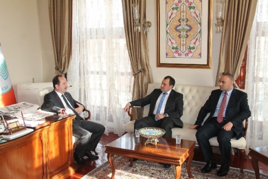 Burgaz Ve Şumnu Bölgesi Milletvekilleri Belediye Başkanı Gürkan'ı Ziyaret Etti