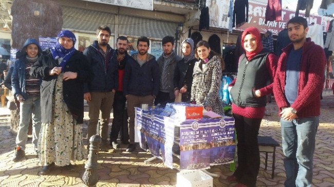 İdilli Üniversiteliler Suriye'deki Çocuklar İçin Kampanya Başlattı