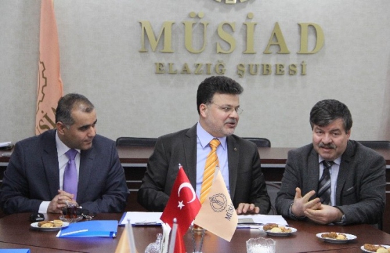 MÜSİAD Elazığ Şubesi Dost Meclisi'nde Su Ürünleri Ve Tarım Konuşuldu