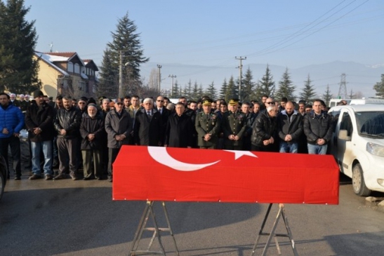 Bolulu Kıbrıs Gazisi Toprağa Verildi