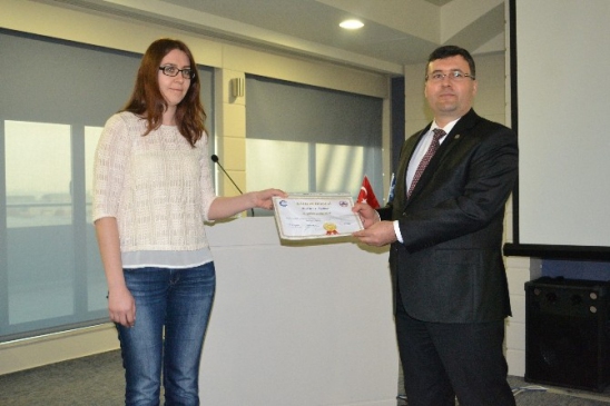 Çerkezköy OSB'de Düzenlenen Dış Ticaret Eğitiminin Sertifikaları Verildi