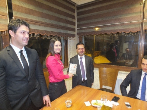 Malazgirt Adliyesi Hâkimlerine Veda Yemeği