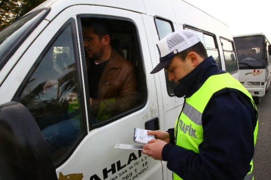 Büyükşehir'den İşçi Servislerine Sıkı Denetim