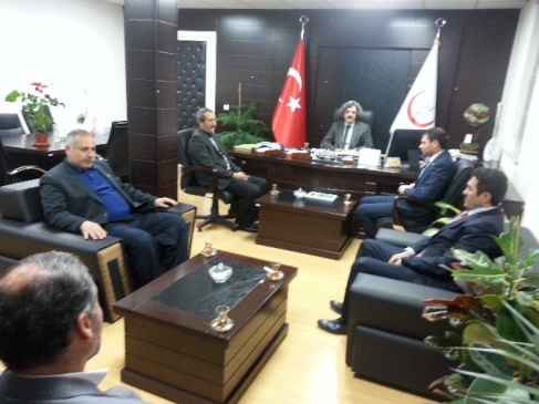 Saadet Partisi'nden Kamu Hastaneleri Birliği Genel Sekreterliği'ne Ziyaret