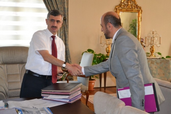 Yeni Müdür Akkuş'tan Vali Bektaş'a Ziyaret