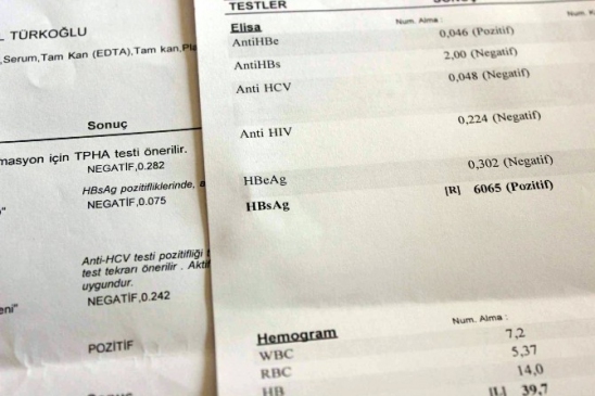 Hastanede Hepatitli Kan Verildiği İddiası