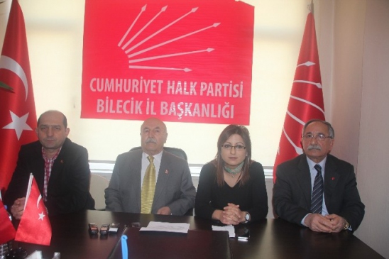 CHP Bilecik İl Başkanı Şinasi Çetinkaya