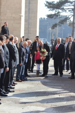 Yalçın Akdoğan Kayseri'de