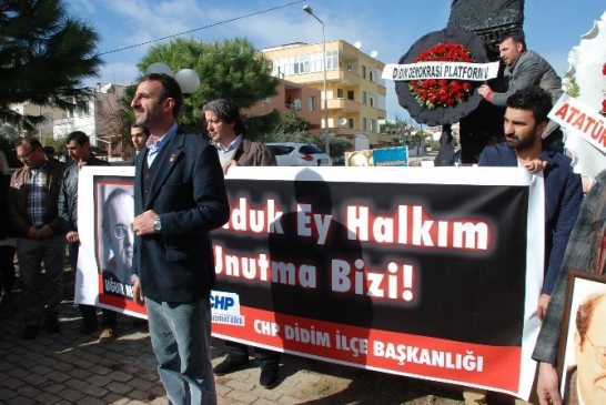 Uğur Mumcu Ölümünün 22. Yılında Didim'de Anıldı