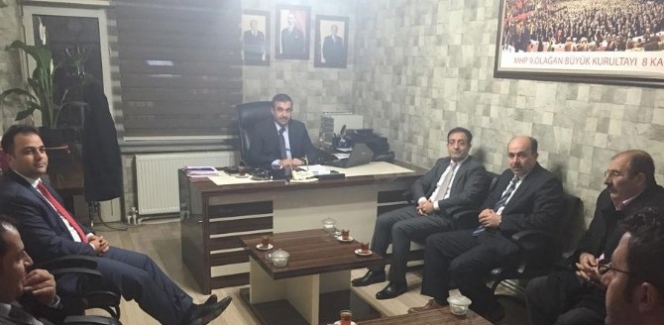 Baro Başkanı Göğebakan Ve Yönetim Kurulu'ndan MHP İl Başkanı Anatepe'ye Hayırlı Olsun Ziyareti
