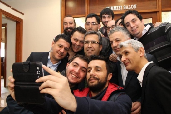 Emniyet Müdürü Demir Gazeteciler İle Vedalaştı