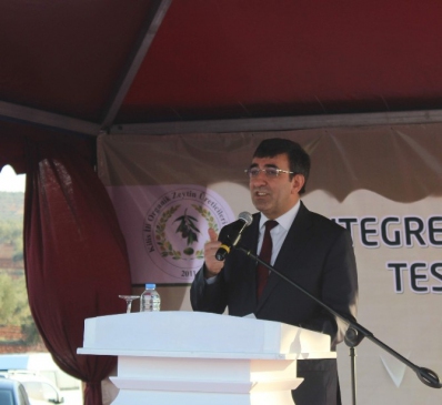 Bakan Yılmaz Organik Zeytinyağı Tesisinin Açılışına Katıldı