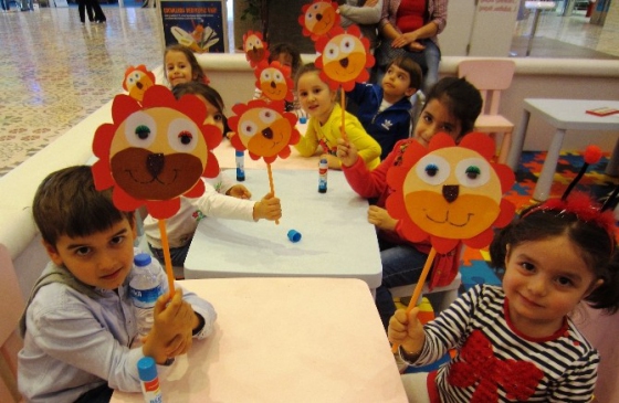 Optimum'da Çocuklara Eğlence Çok