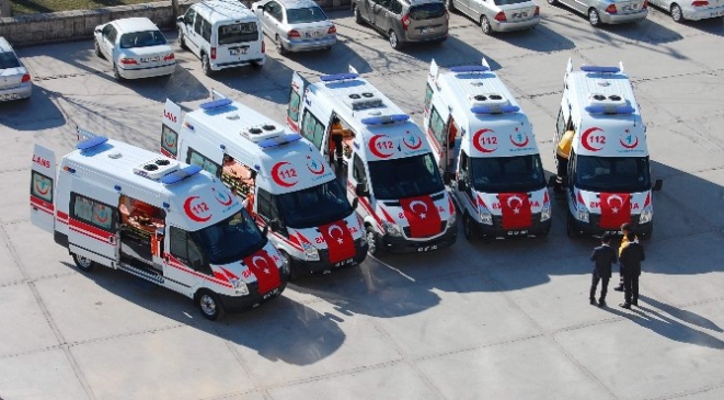 Bartın'a 5 Yeni Ambulans Müjdesi