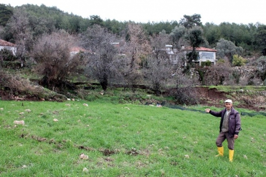 Kumluca'da Heyelan Tehlikesi Devam Ediyor