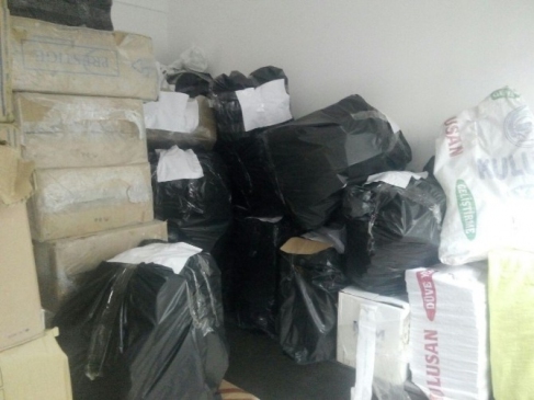 Sincan'da Kaçak Sigara Operasyonu