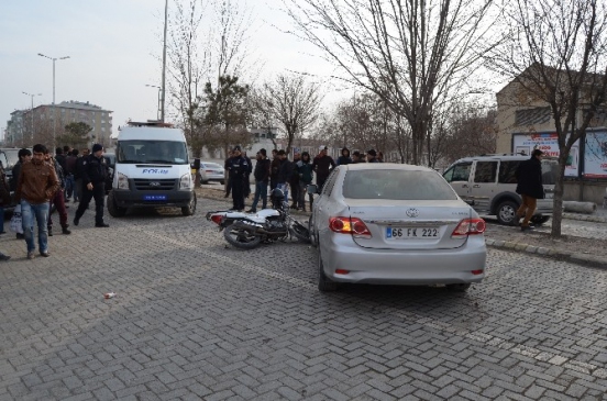 Iğdır'da Maddi Hasarlı Trafik Kazası
