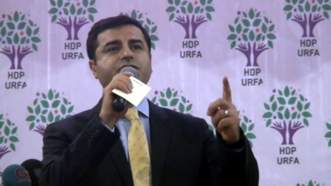 HDP Eş Genel Başkanı Selahattin Demirtaş Şanlıurfa'da