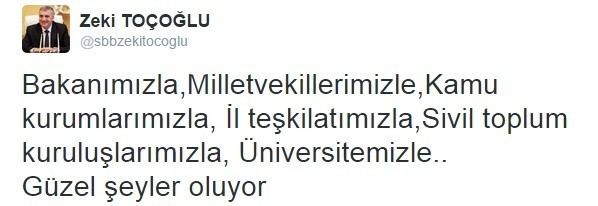Başkan Toçoğlu “11 İsim Kardeşimizdir”