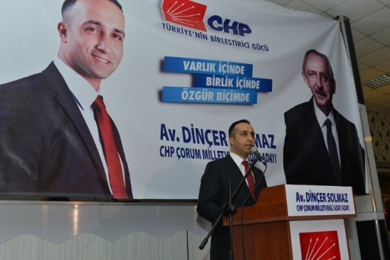 Av. Dinçer Solmaz CHP'den Aday Adaylığını Açıkladı