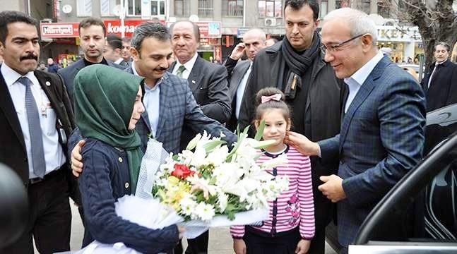 Bakan Elvan'dan Çorum Belediyesi'ne Ziyaret