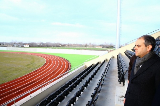 Bakan Kılıç Spor Komplekslerinde İncelemelerde Bulundu