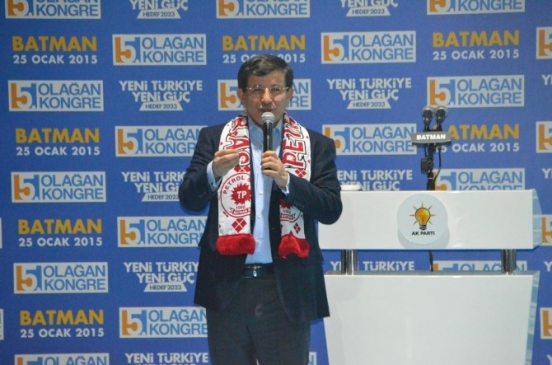 Başbakan Davutoğlu Batman'da