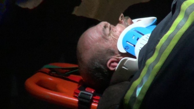 Hurdaya Dönen Araçtan Sağ Çıktı