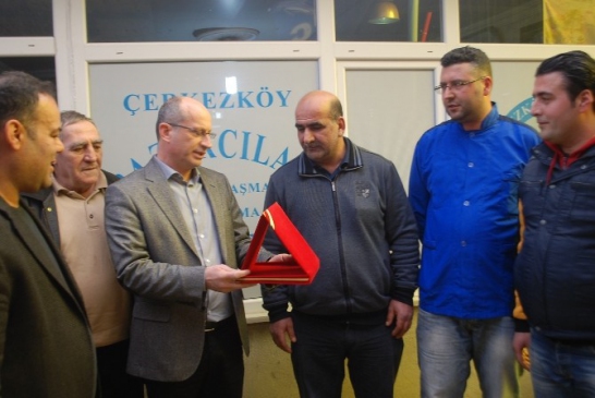 Örnek Pazarcı Ödüllendirildi