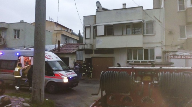 Edremit'te Korkutan Yangın