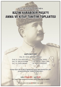 Kazım Karabekir Paşa'ya Vefa