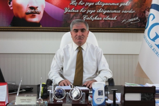 SGK İl Müdürü Yüce'den ‘Dolandırıcılık' Uyarısı