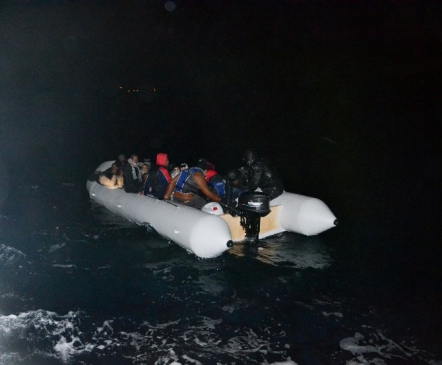 Sahil Güvenlik Ekibinden Ege Denizinde Operasyon