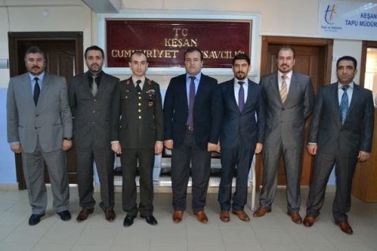 Keşan'da Başarılı Jandarma Ve Emniyet Personeli Ödüllendirildi