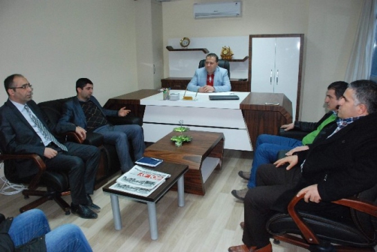 Agad Heyetinden Olay Gazetesine Hayırlı Olsun Ziyareti