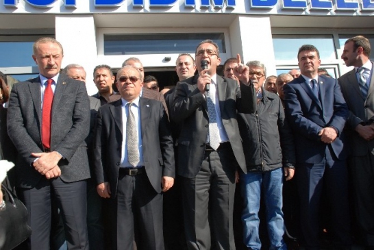 Didim'de Belediye Başkan Yardımcısına Yönelik Saldırıya Tepki