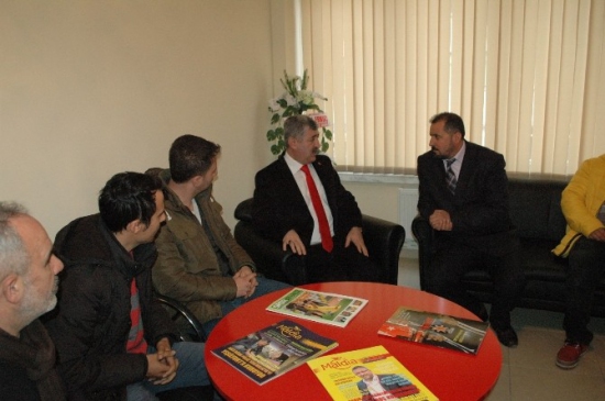 Yeşilyurt Belediye Başkanı Polat'tan Asgd'ye Ziyaret