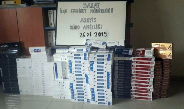 Tekirdağ'da 4 Bin Paket Kaçak Sigara Ele Geçirildi